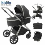 Set Karroce për Bebë 3 në 1 Kidilo D2-C me Çantë