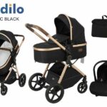 Set Karroce për Bebë 3 në 1 Kidilo V8G+C me Çantë