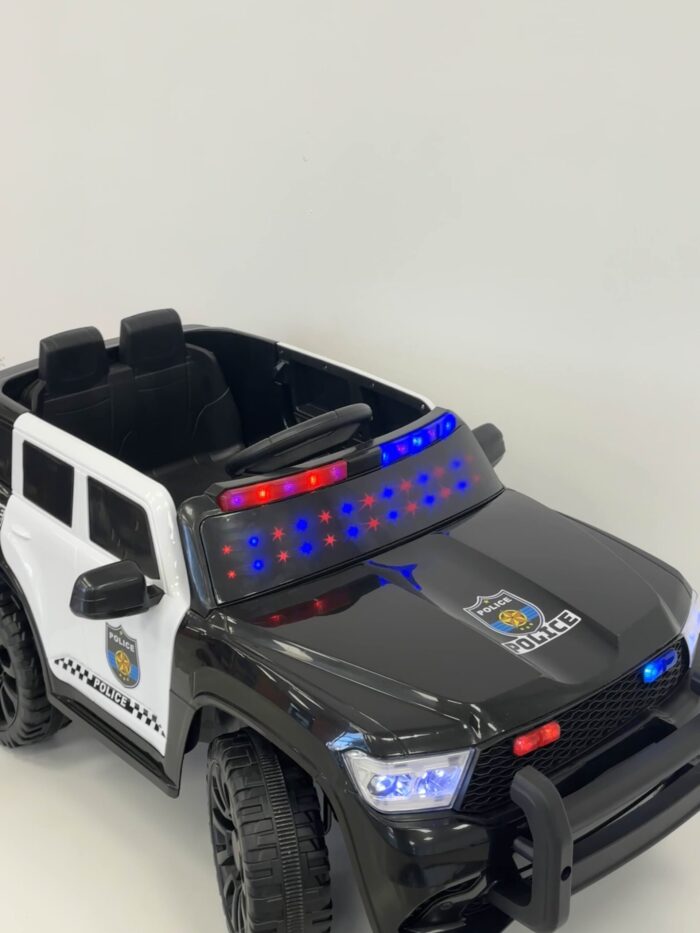 Makine elektrike policie per femije (1-6 vjec) – Me bateri 12V dhe drita LED - Image 4