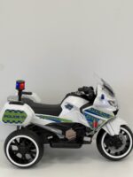 Motor elektrik policie per femije – 3 rrota, drita LED dhe efekte zanore (2-7 vjec) - Image 2