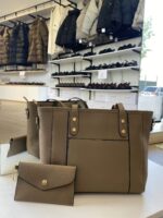 Çantë 2-në-1 – çantë e madhe dhe portofol, praktike dhe elegante